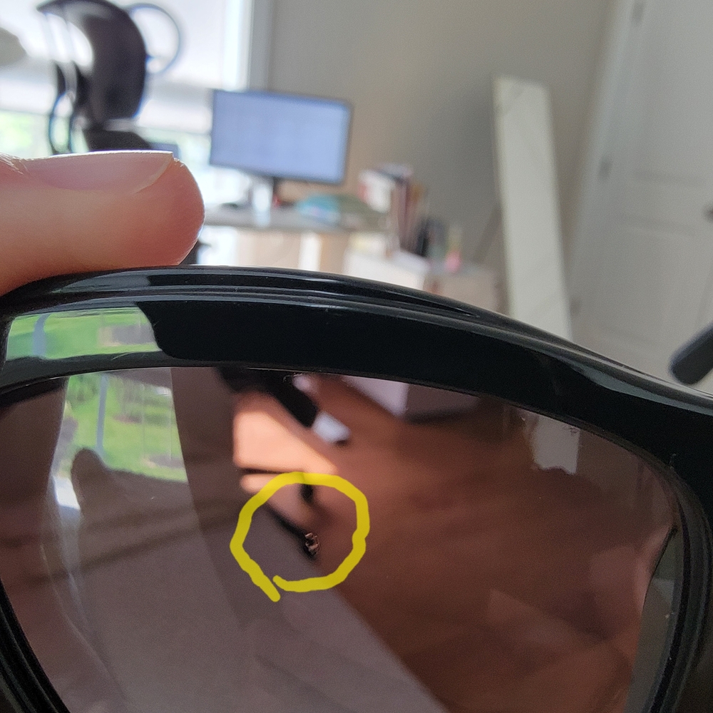 Ralph Lauren Black Sunglasses - Picture 6 of 6